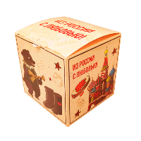 Коробка для кружки "Из России с любовью"