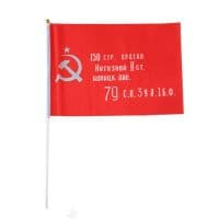 Флаг ЗНАМЯ ПОБЕДЫ 30x45 см