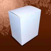 Коробка подарочная для пивной кружки белая