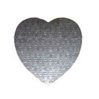 Фотопазл картонный  сердце серебро 19х19 см, 75 эл.
