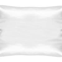 Подушка 40х60 атласная белая
