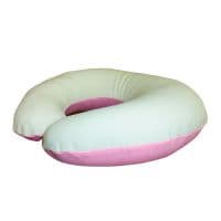 подушка для шеи 40*48 см жанна молочный/розовый подарки автолюбителю