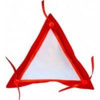 подушка красная госзнак треугольная с фартуком фотоподушки